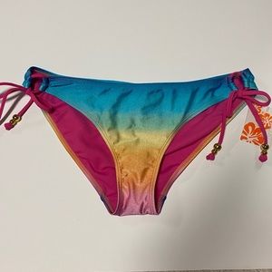 NWT Joe Boxer Multi Colored Bikini Bottom